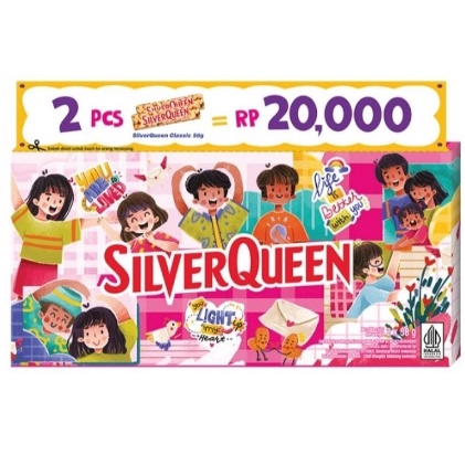 

Star seller SILVERQUEEN CASHEW 58gr BUY 1 GET 1 FREEEDISI VALENTINE