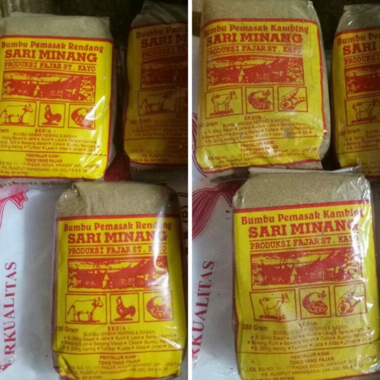 

Hot Sale Bumbu pemasak SARI MINANG RENDANG KAMBING