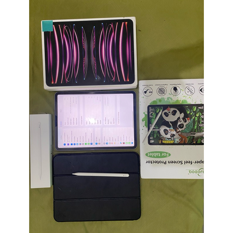 ipad pro m2 256GB bundling apple pencil gen 2