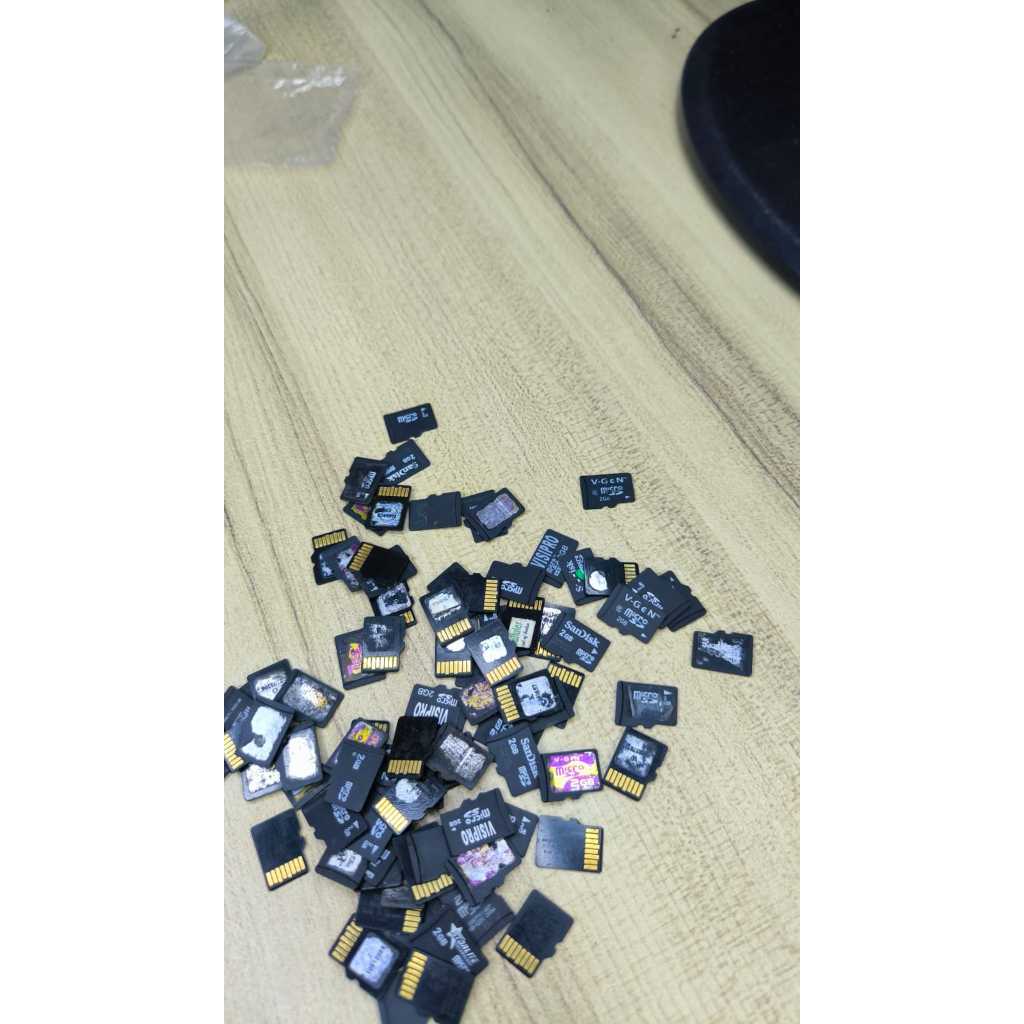 MEMORY CARD MMC MICRO SD SANDISK BEKAS 2GB BERKUALITAS DAN BERFUNGSI