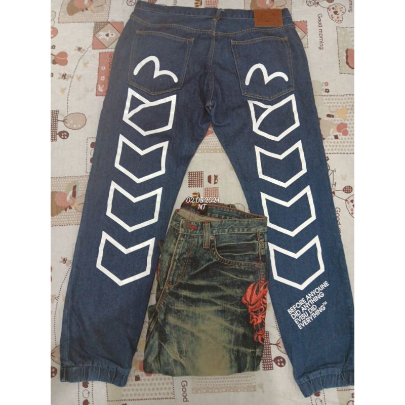 jeans evisu & sukajan second