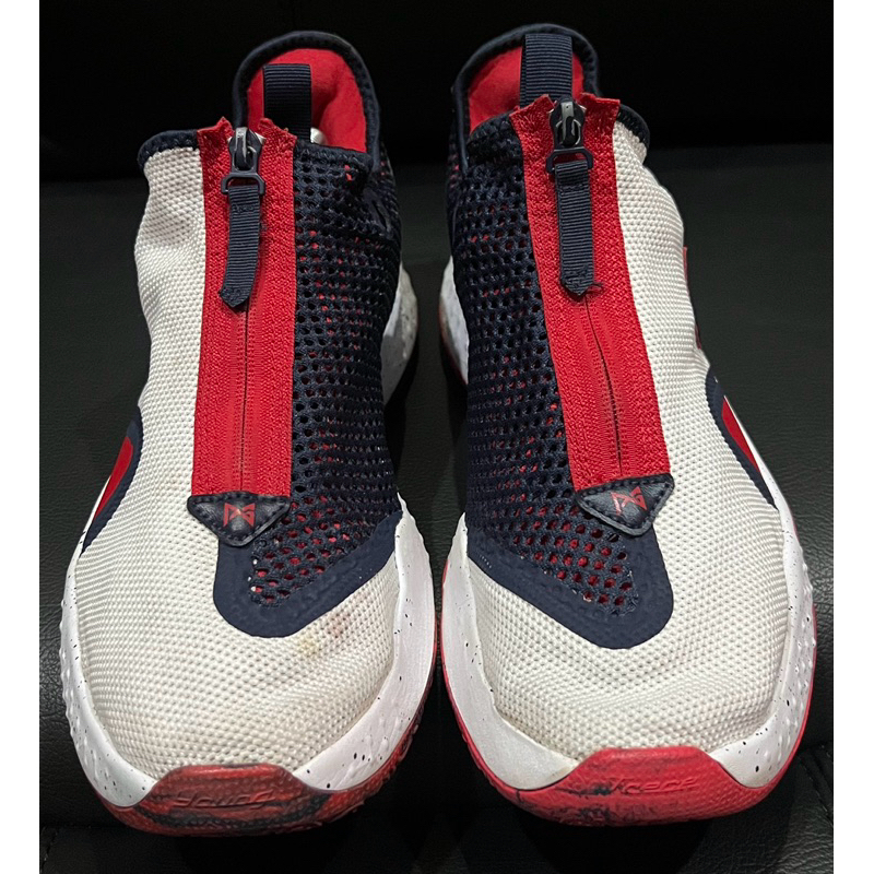 Sale : VERY RARE ITEM / JARANG TERJADI Preloved Second N I K E  PG 4 EP 'US@' White/Obsidian/Univers