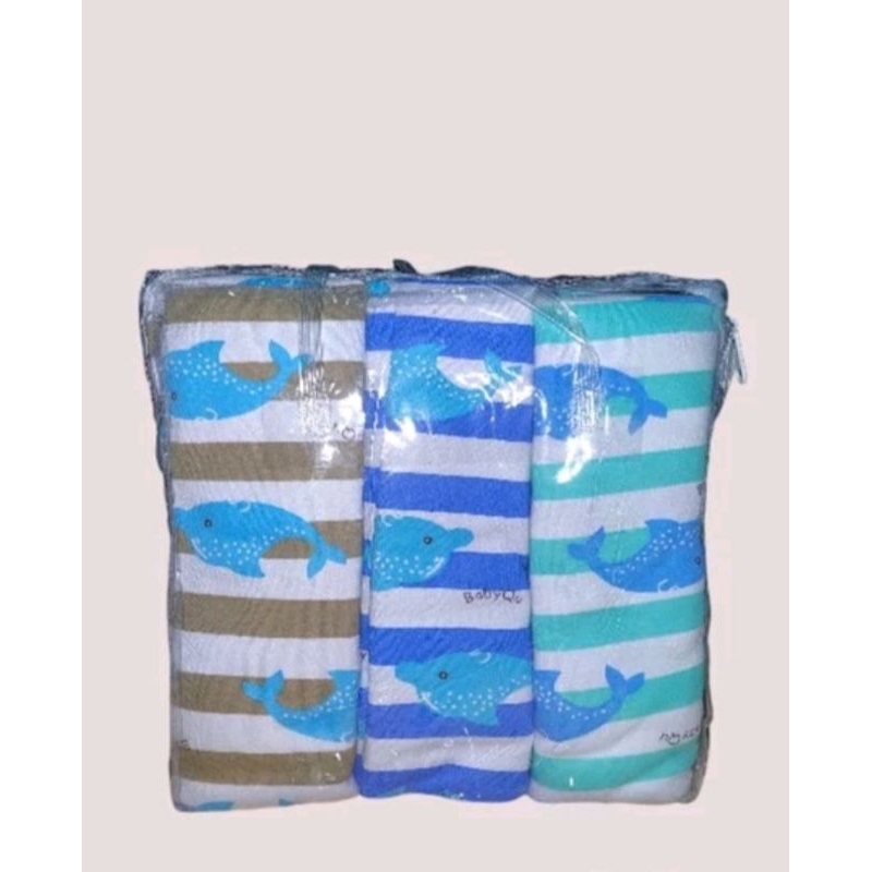 Bedong baby merk Baby Qu  motif