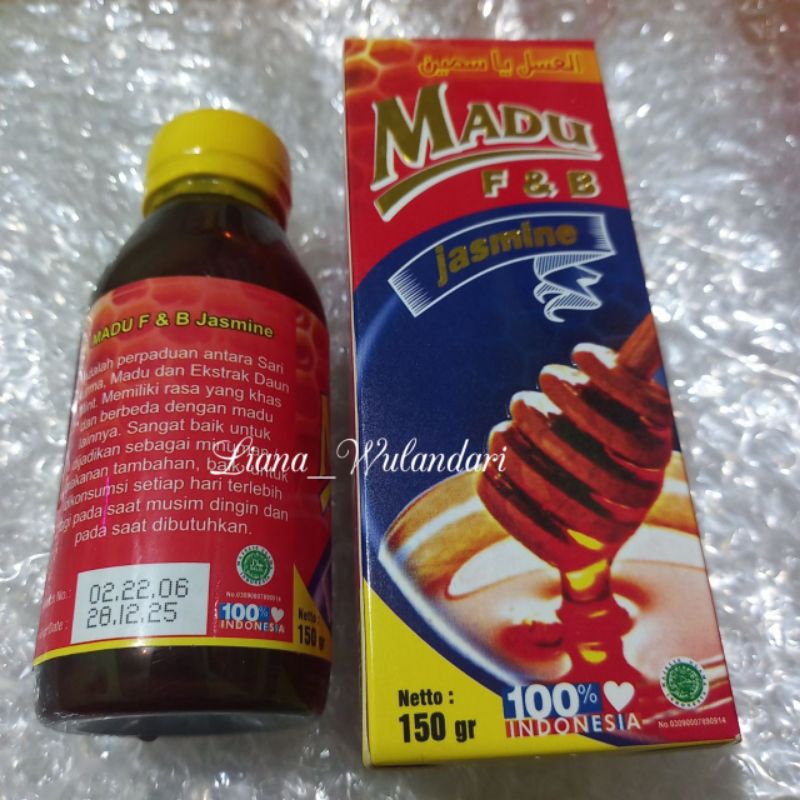MADU F&B JASMINE | MADU FLEK BATUK PILEK