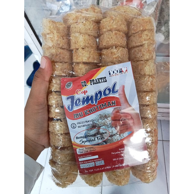 

Rengginang super cap jempol(super teri)