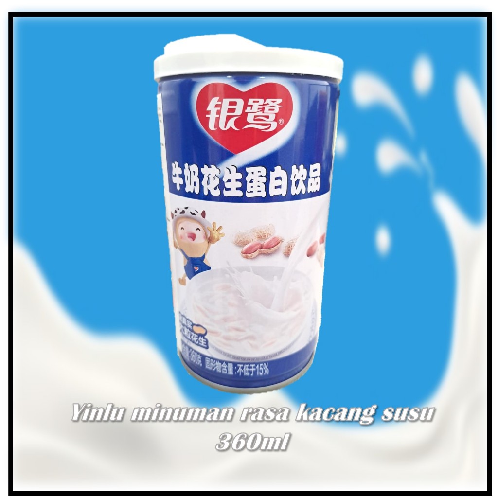 

Yinlu minuman rasa kacang susu 360ml