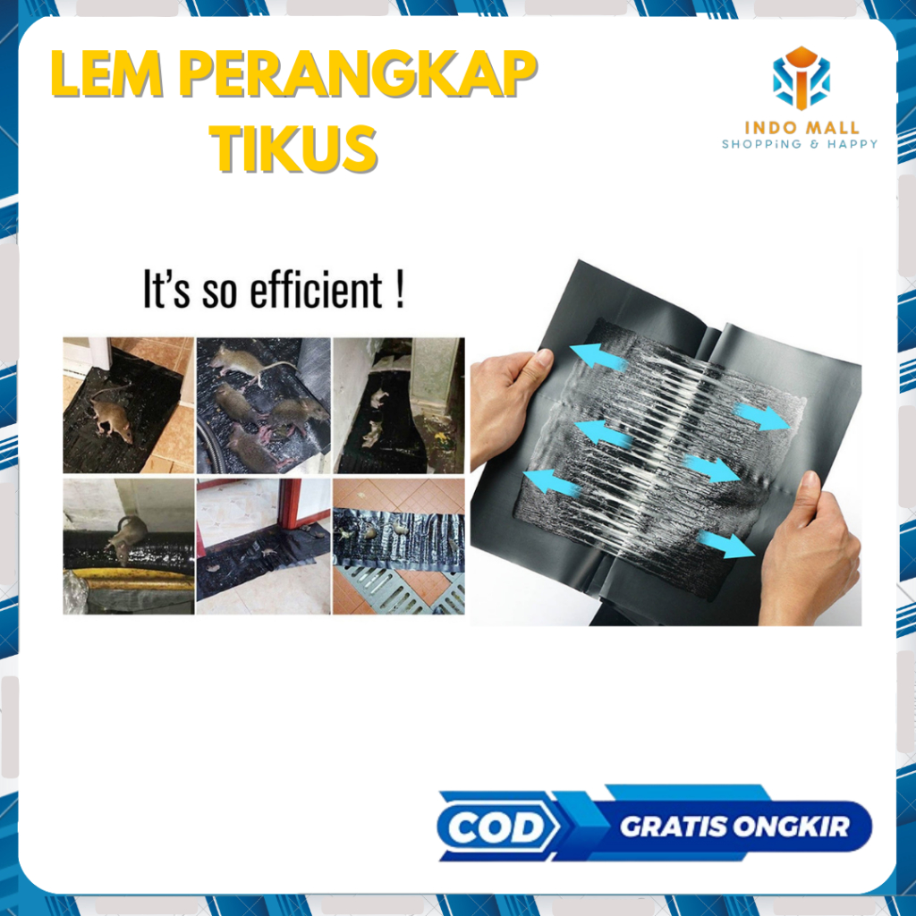 Magic Karpet Lem Perangkap Tikus Lem Jebakan Tikus Pembasmi Tikus Tempelan Tikus Lem Tikus Kuat Lem 