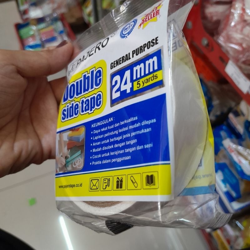 

DOUBLETAPE 24MM PAJERO DOUBLETAPE MURAH