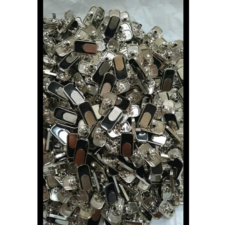 kancing jepret import silver