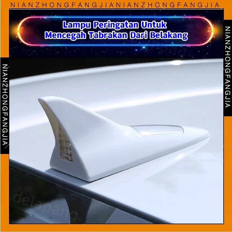 Antena Sirip Hiu LED Antena Solar LED Shark Fin Antena Hybrid LED Antena Hiu Mobil Shark Fin Antena