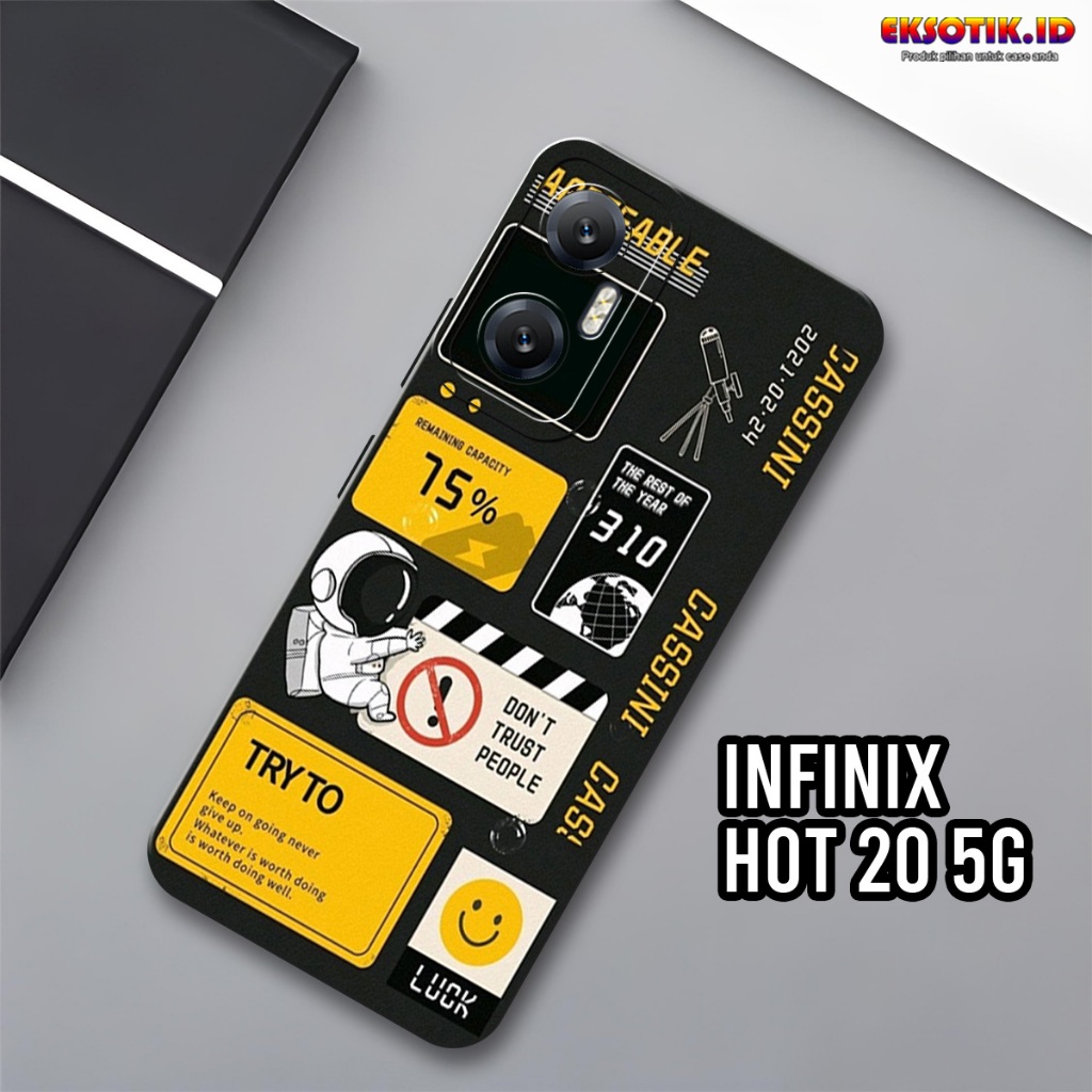 Case Infinix Hot 20 5G - Casing Infinix Hot 20 5G - Fashion Case Terbaru - Silikon Infinix Hot 20 5G