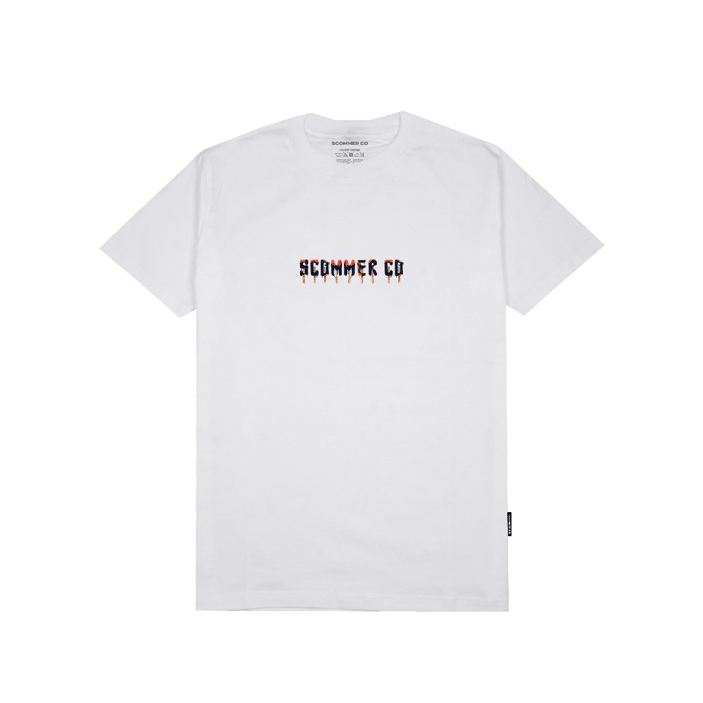 Scommer T-shirt Ice Cream Scommer White