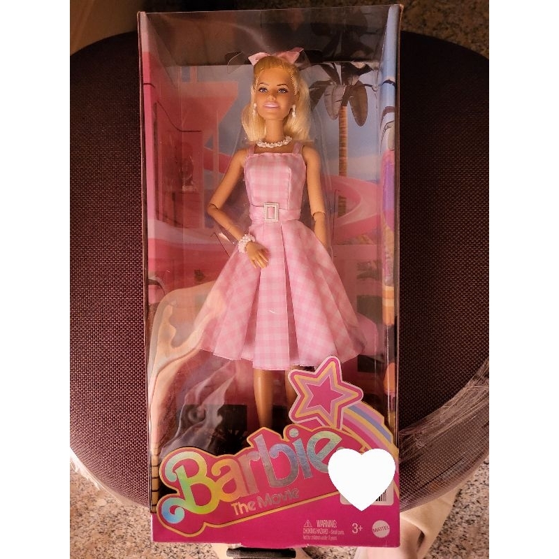 Barbie The Movie pink dress Margot Robbie