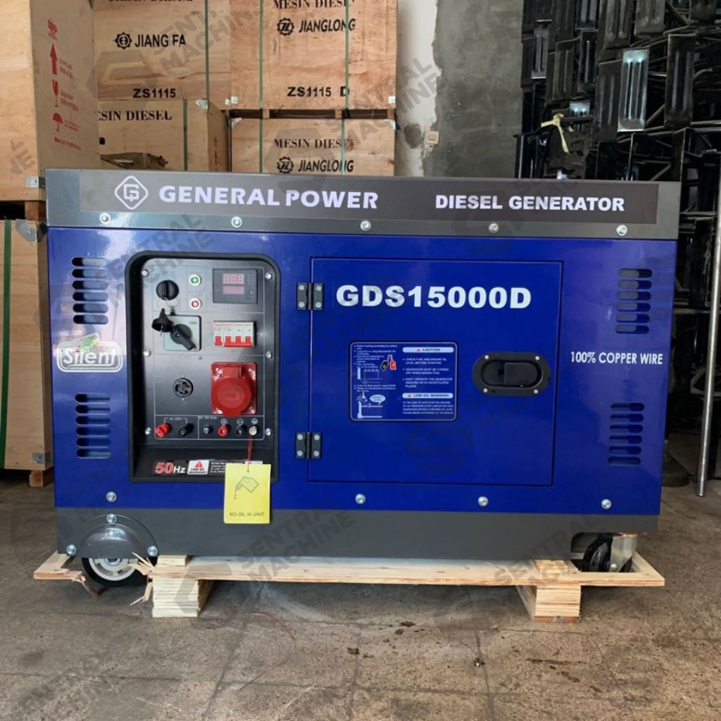 Genset Silent General GDS 15.000D - 10.000Watt