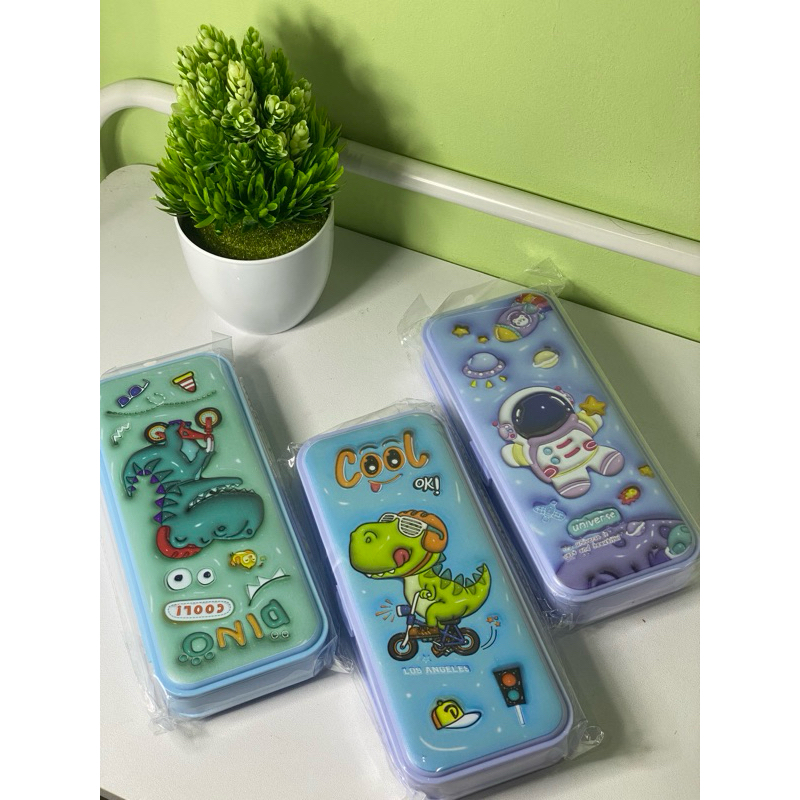

kotak tempat pensil TERMURAH| tempat pensil 3D waterproof 3D