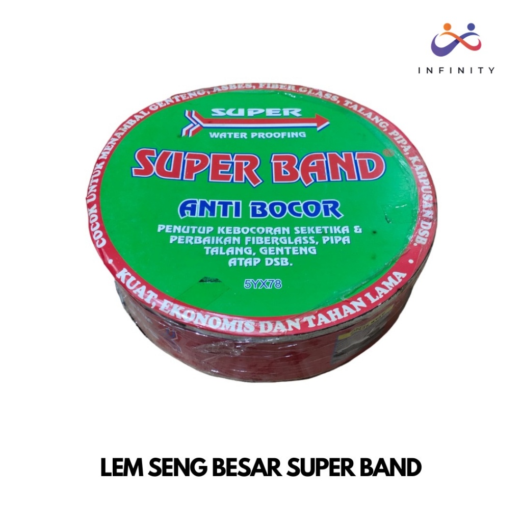 

LEM SENG SUPER BAND BESAR FULL LEM ANTI BOCOR LEM TALANG SERBAGUNA INFJ