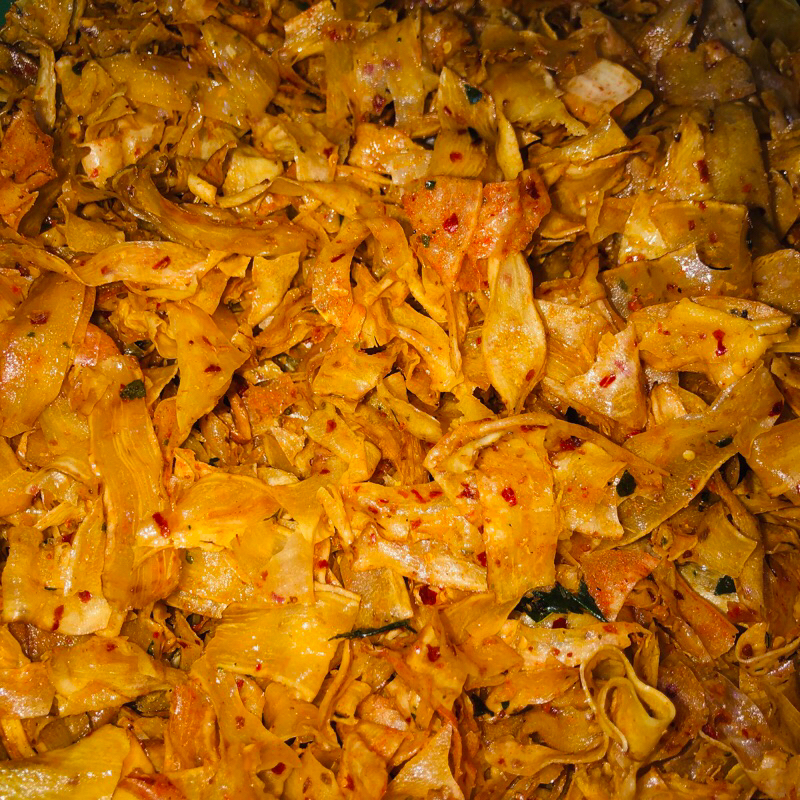 

Singkong kriwil pedas