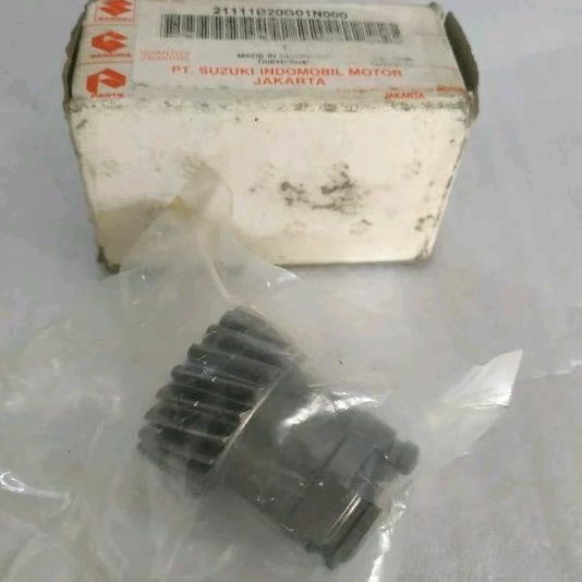 Gigi Tangis/Gear Primary Drive ASLI SGP Motor Suzuki :- Shogun FD 125 Terali- Shogun 125 New FL Tera