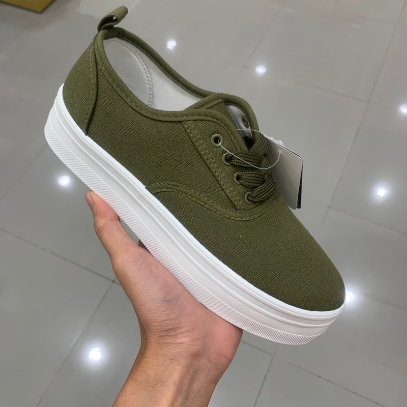 nevada sepatu kasual wanita kanvas original matahari