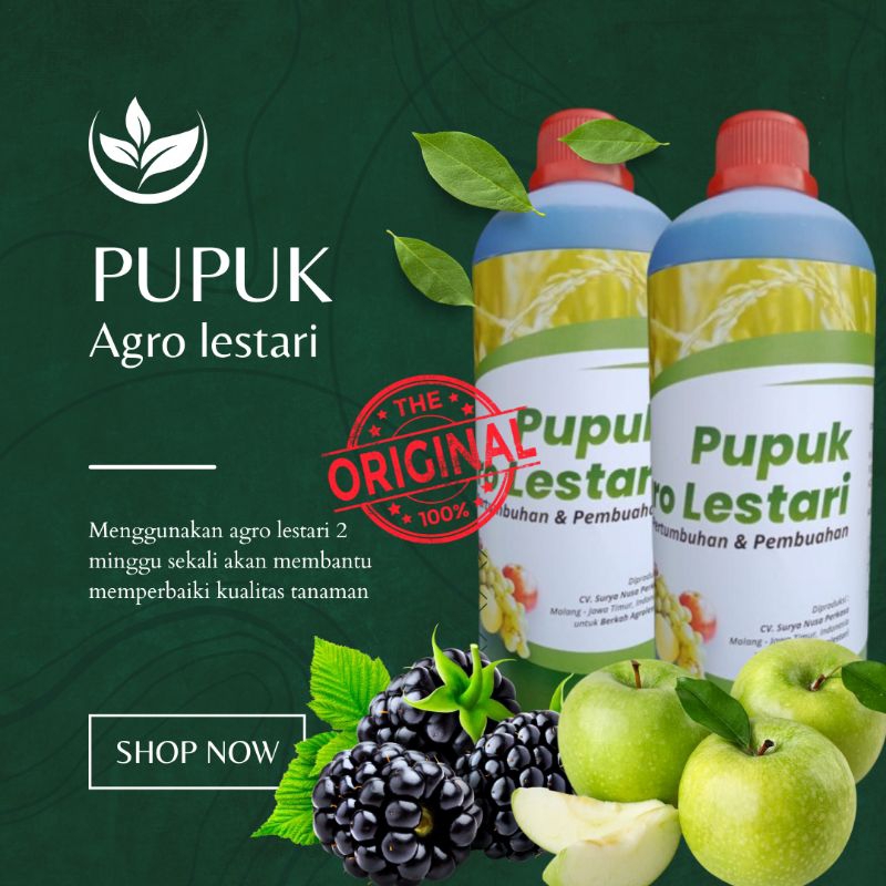 AGRO LESTARI PUPUK PEMACU PERTUMBUHAN DAN PEMBUAHAN