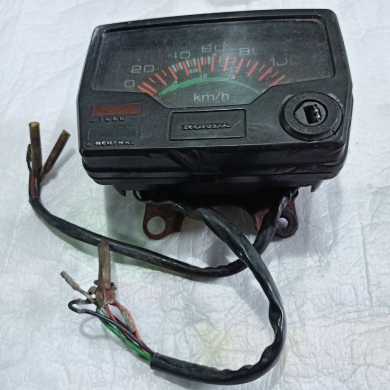 spido spedo speedometer spedometer spidometer odometer gauge motor Honda win 100 GF6 win109 Oryginal