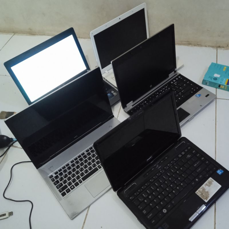 laptop second bekas core i3/i5/i7 cocok untuk admin kantor sekolah
