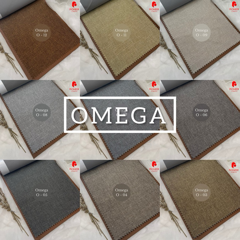 Kain Gordyn Gorden Tirai Blackout Jendela Omega Premium Bagus Minimalis