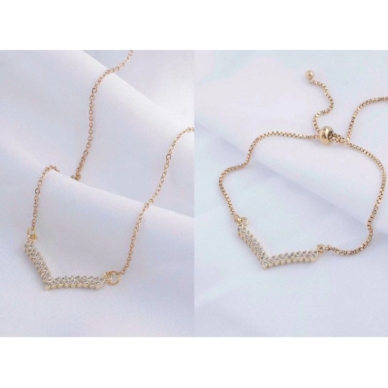 Titanium Kalung,Gelang Serut Fuji Anti Luntur