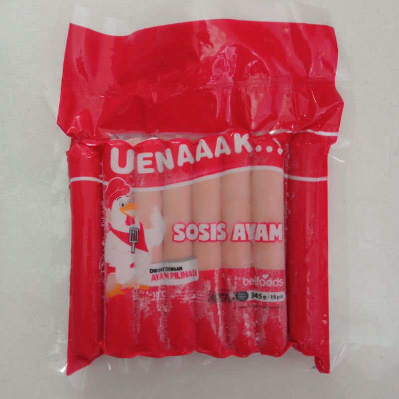 

BELFOODS Uenaaak Sosis Ayam 345 gram