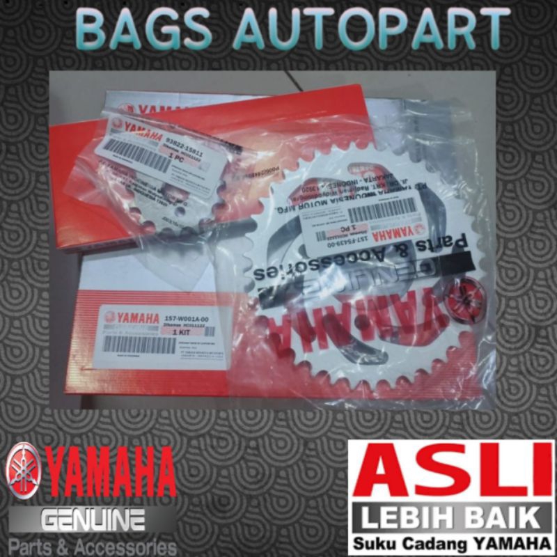 GEARSET JUPITER MX OLD/1S7-W001A-00