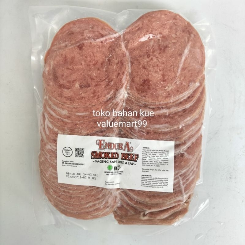 

Smoked Beef Endura eceran per slice