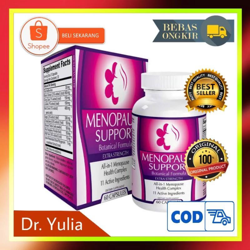 Obat Menopause Terbaik Menopause Support Botanical Formula Ampuh