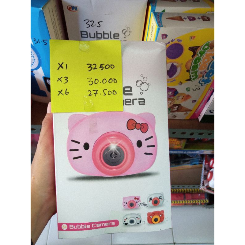 Mainan Anak Bubble camera