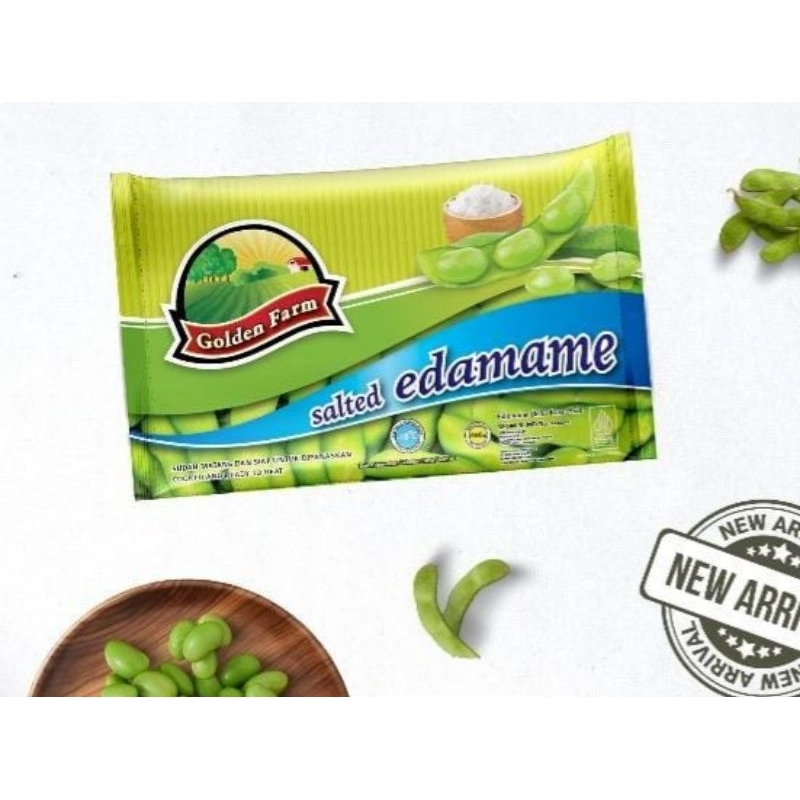 

Golden Fram Edamame Salted | Berat 450gr