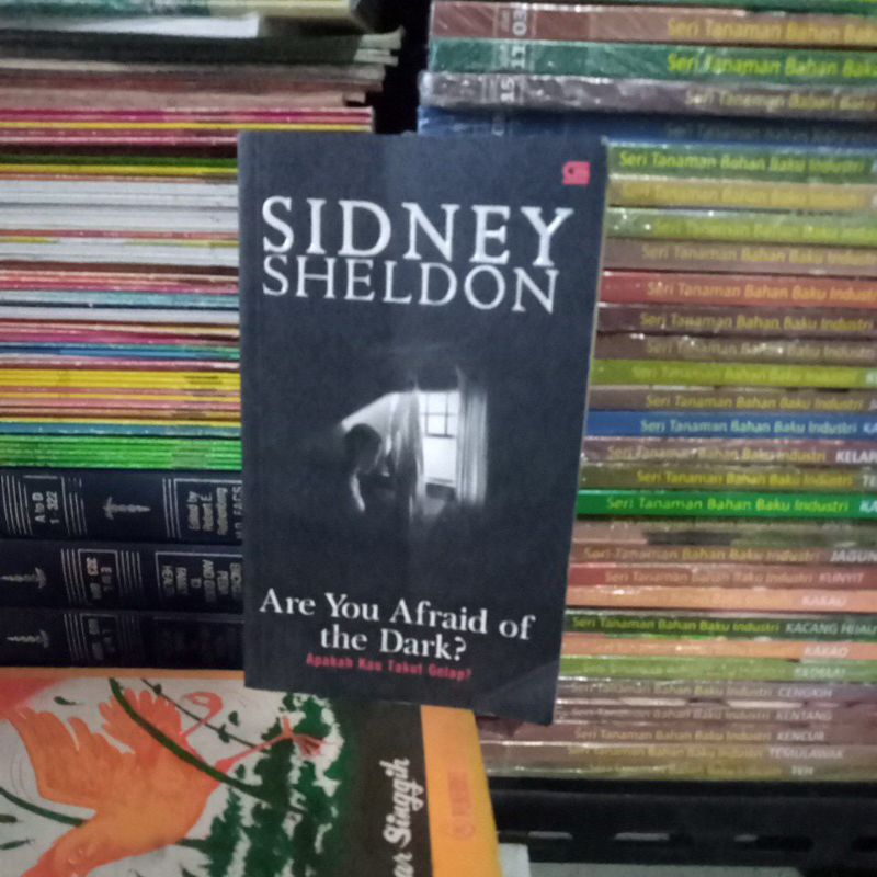 

buku novel Sidney sheldon are you afraid of the dark Gramedia buku bekas original