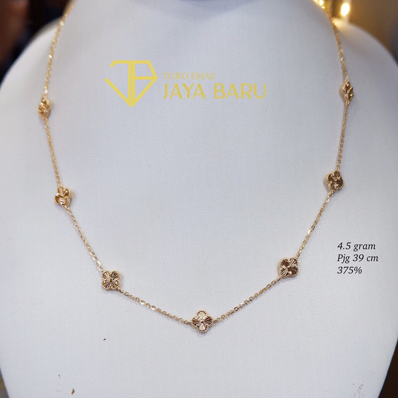 kalung van cleef alhambra rosegold