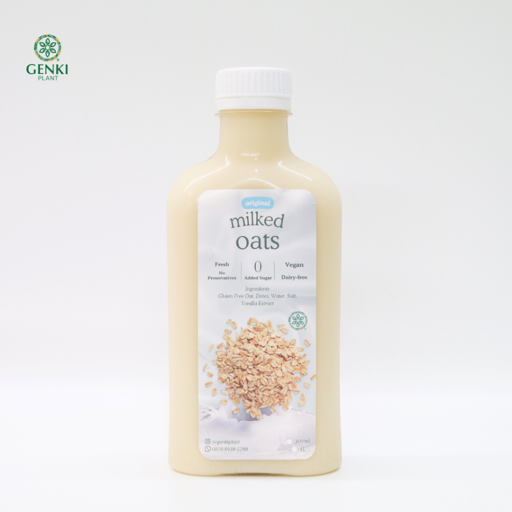

Genki Plant Homemade Oat Milk (Gluten Free) - 250 ml