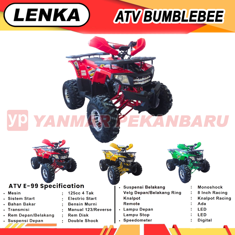 ATV Motor 125cc 4 Tak BUMBLEBEE LENKA