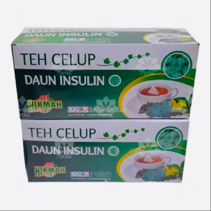

Teh Celup Daun Insulin Herbal Diabetes
