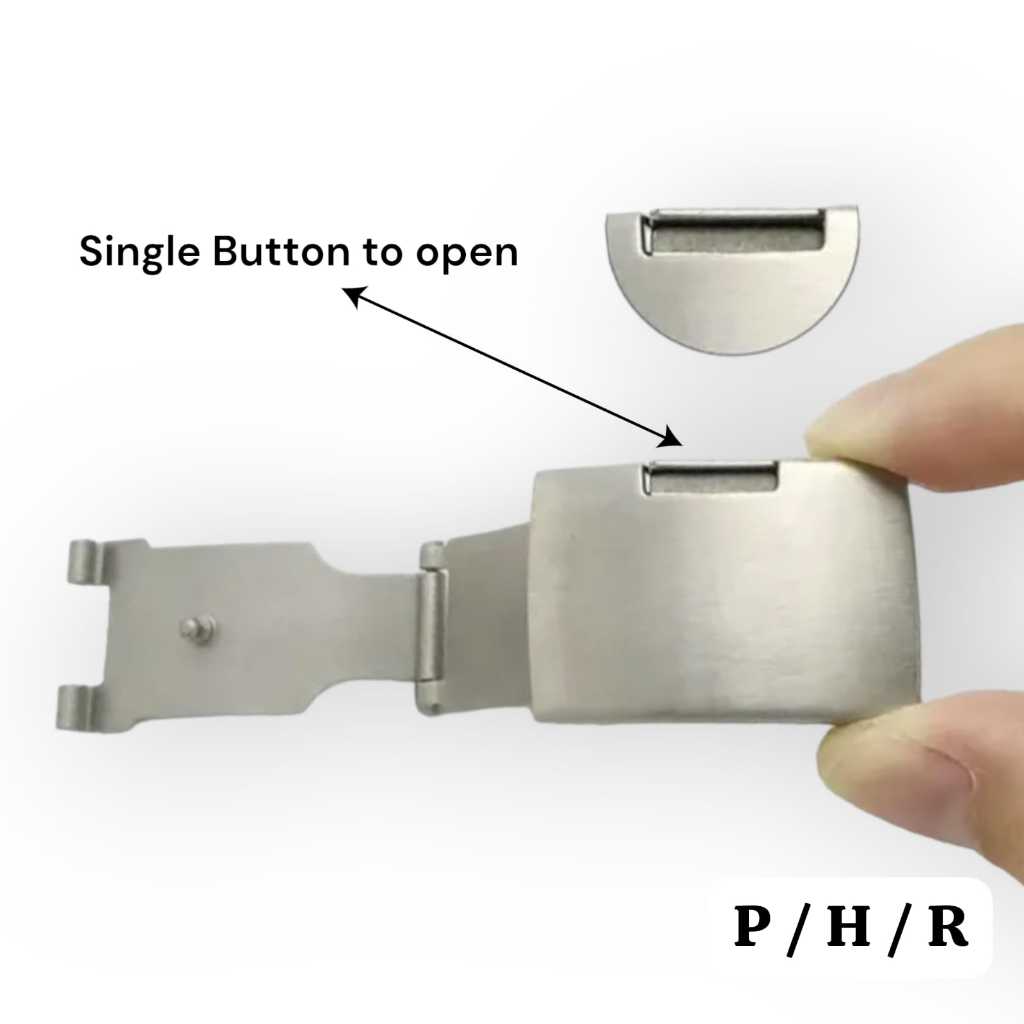 Pencetan rantai jam tangan - Buckle tali rantai jam tangan AC UJUNG BELAH 2824