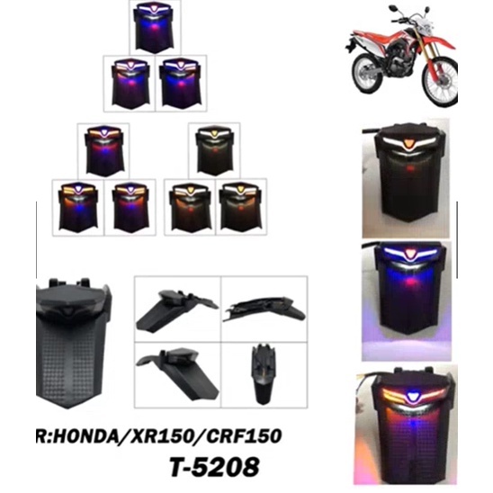 STOP LAMP 3IN1 CRF/SPAKBOR BELAKANG CRF PLUS LAMPU/LAMPU STOP CRF LED/BUNTUT PLUS LAMPU CRF