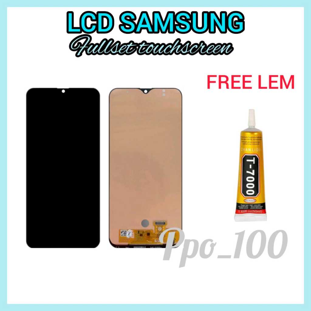 GRATIS LEM Lcd Samsung A20 /A205 Fullset Original Layar hp Touchscreen Asli
