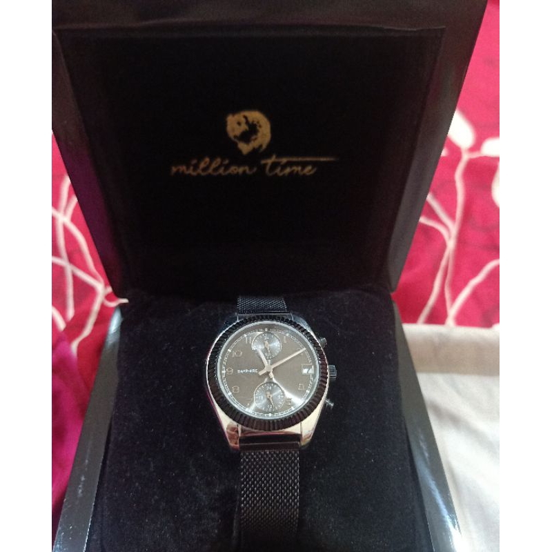 Million time Watch MCI Original Jam Tangan Wanita Preloved Pemakaian Pribadi Jarang di pakai