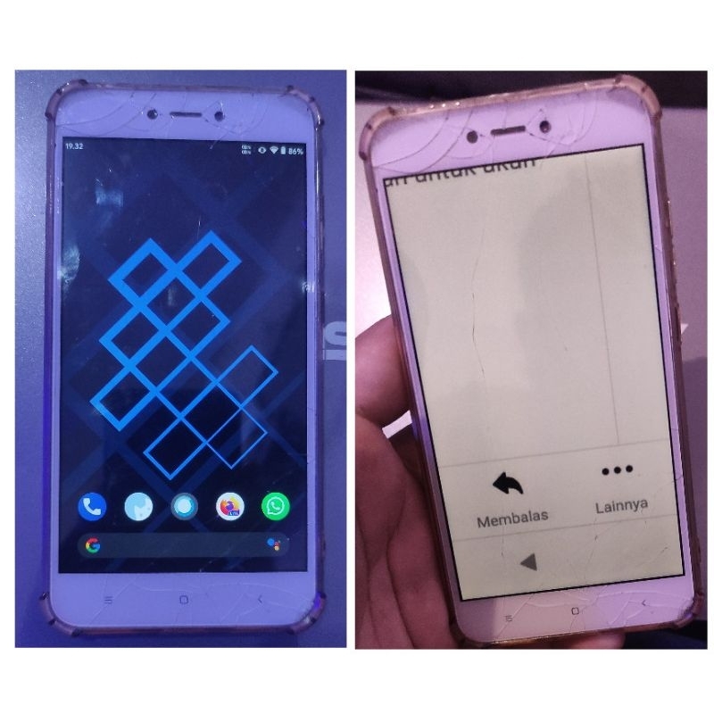 LCD + frame redmi note 5a minus