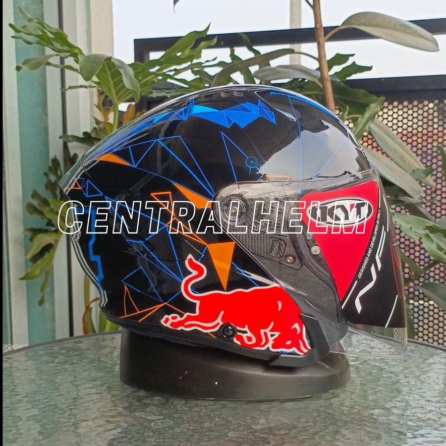 HELM KYT NFJ Custom motif Pol Espargaro Black HELM KYT NFJ REPAINT