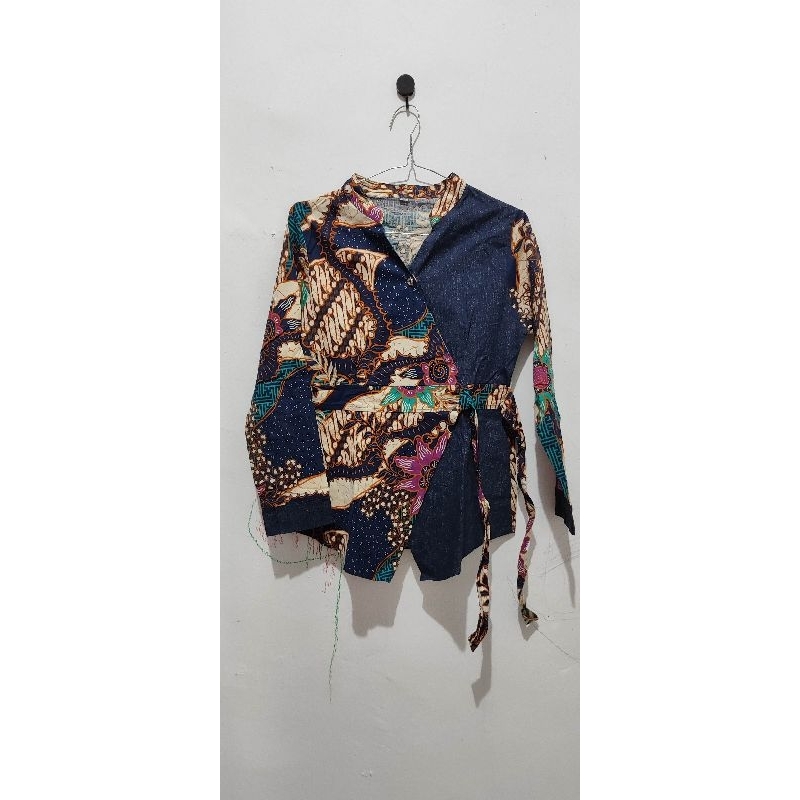 Blouse batik kimono *Preloved*