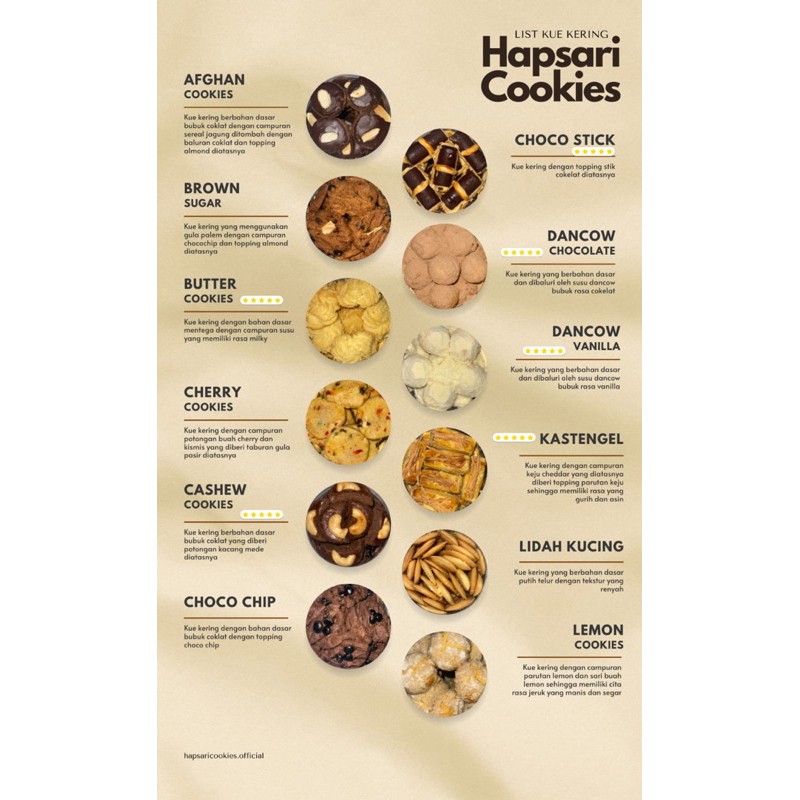 

hapsari cookies