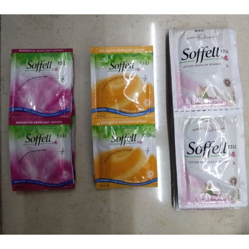 Soffell lotion nyamuk sachet