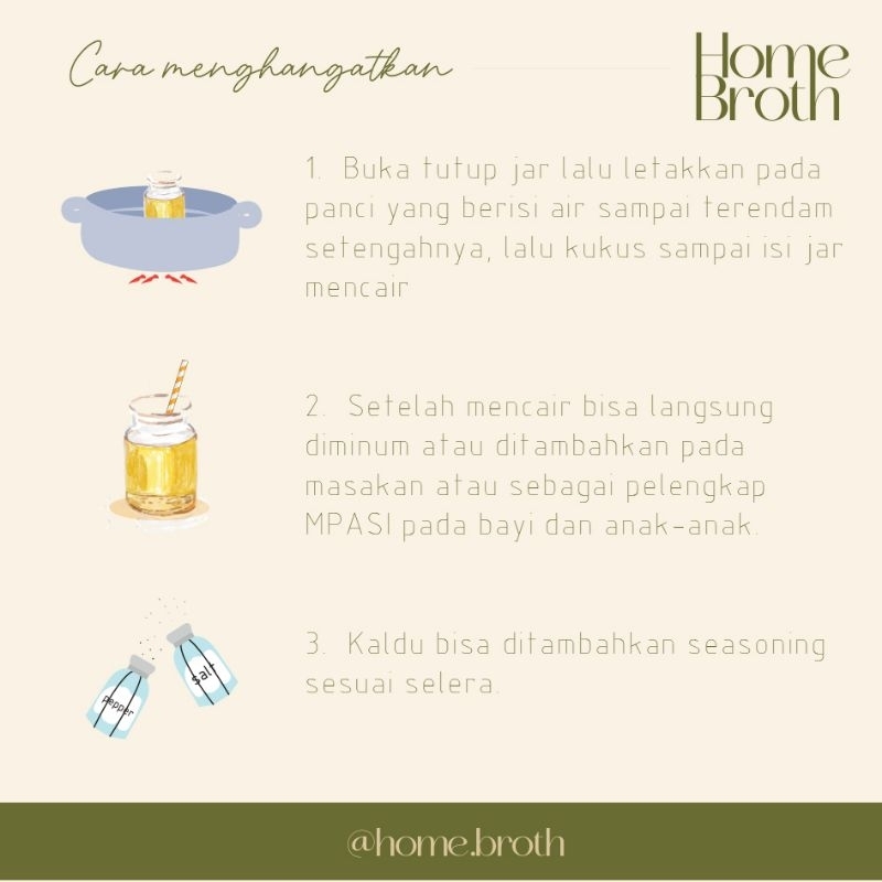 

Promo 7.7 (THICK) Organic Grassfed Beef Bone Broth Premium Kaldu Sapi Organik