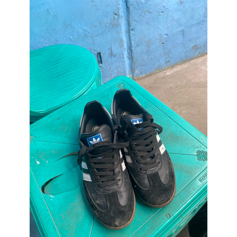 adidas samba vegan black